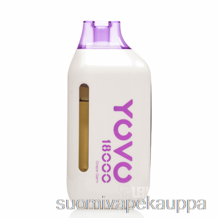 Vape Kauppa Yovo Ultra 18000 Kertakäyttöinen Grape Gami